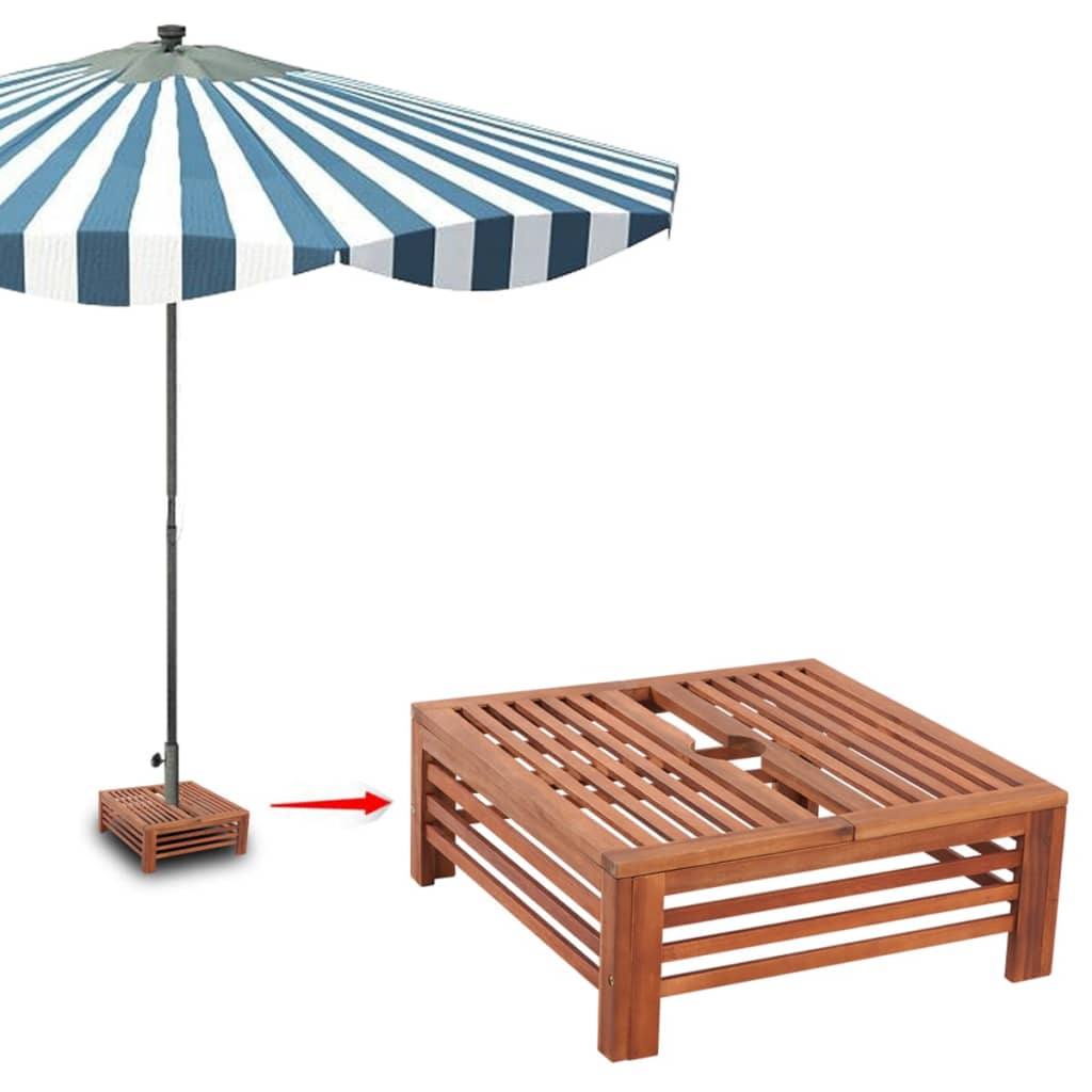 vidaXL Sonnenschirmständer-Verkleidung aus Holz