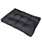 vidaXL Pallet Sofa Kissen 13 pcs Grau 120 x 80 x 10 cm Stoff