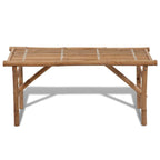 vidaXL Gartenbank Klappbar 118 cm Bambus