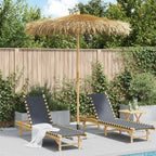 vidaXL Bambus-Sonnenschirm mit Bananenblatt-Dach 270 cm