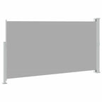 vidaXL Ausziehbare Seitenmarkise 160x300 cm Grau