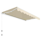 vidaXL Markisengestell 4x3 m Automatik-Aufrollsystem Aluminium