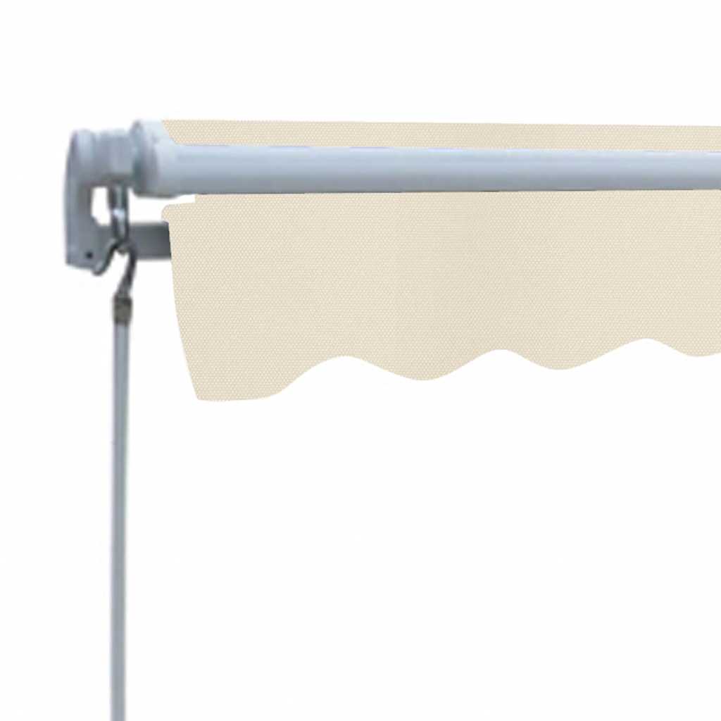 vidaXL Markisengestell 4x3 m Automatik-Aufrollsystem Aluminium
