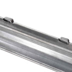 vidaXL Zaunpfosten 10 pcs Silber 200 cm Stahl