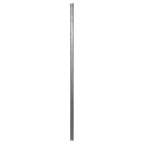 vidaXL Zaunpfosten 10 pcs Silber 200 cm Stahl