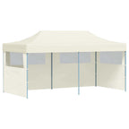vidaXL Pop-Up-Partyzelt Faltbar Creme 3×6 m