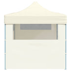 vidaXL Pop-Up-Partyzelt Faltbar Creme 3×6 m
