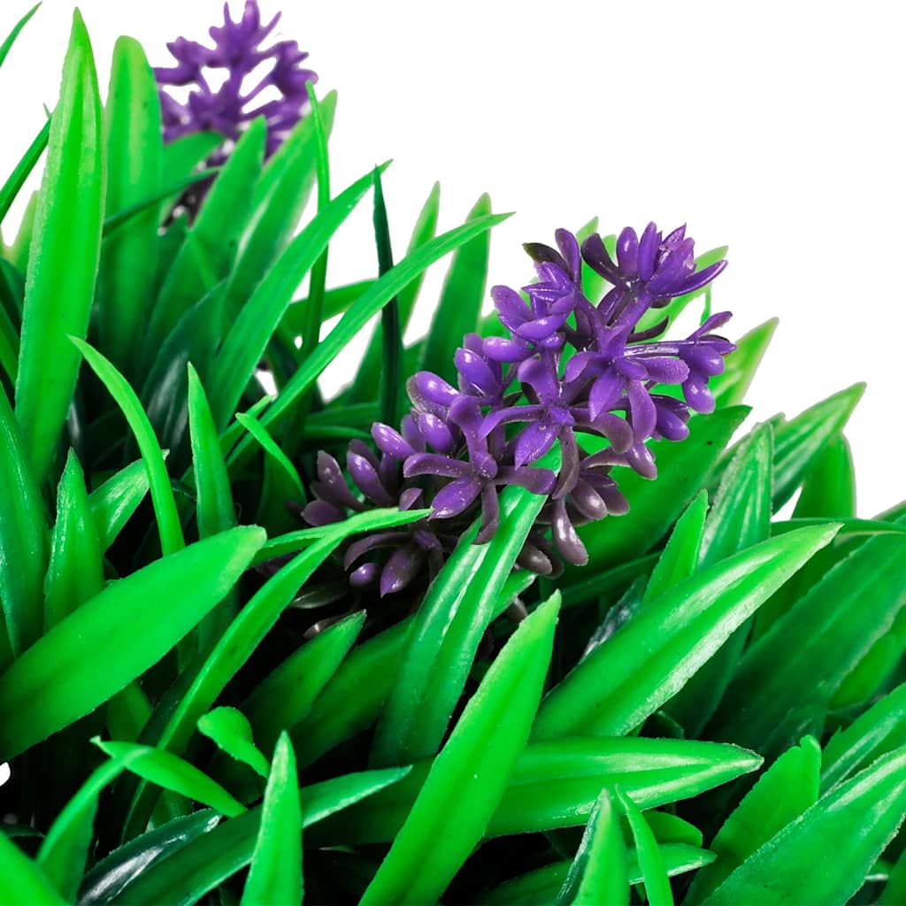 vidaXL Künstliche Buchsbaumkugel mit Lavendel 2 Stk. 30 cm