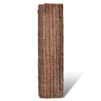 vidaXL Rindenzaun 400×100 cm