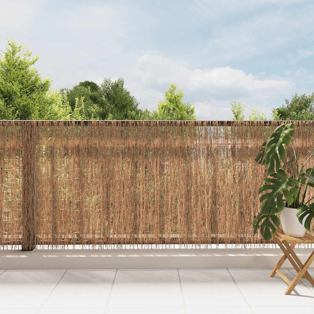 vidaXL Reisigzaun 400×100 cm