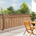 vidaXL Reisigzaun 400×100 cm