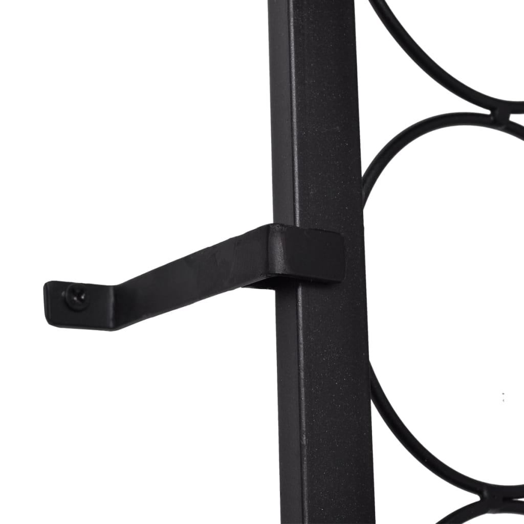 vidaXL Flaschenregal für 108 Flaschen Metall