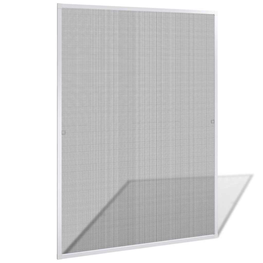 Insektengitter für Fenster 120 x 140 cm weiß
