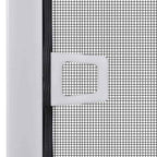 Insektengitter für Fenster 120 x 140 cm weiß