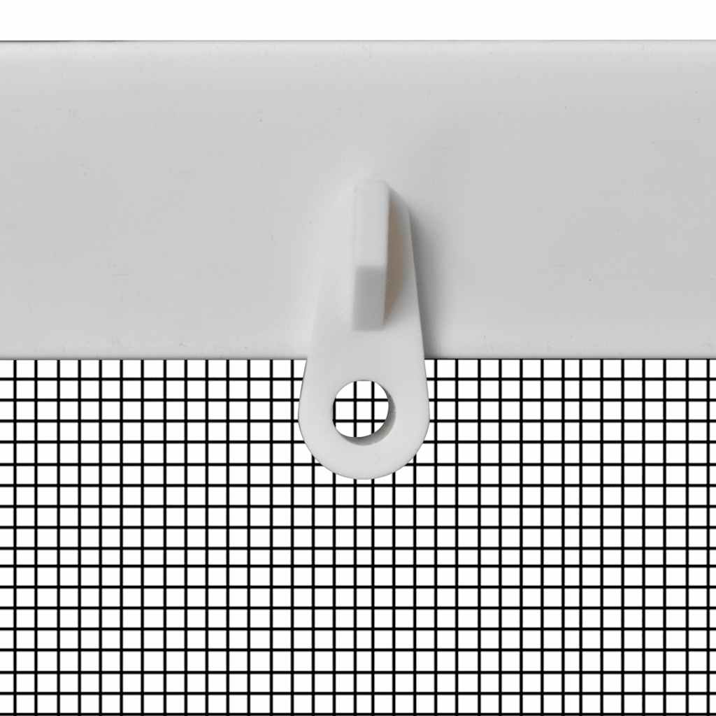 Insektengitter für Fenster 120 x 140 cm weiß