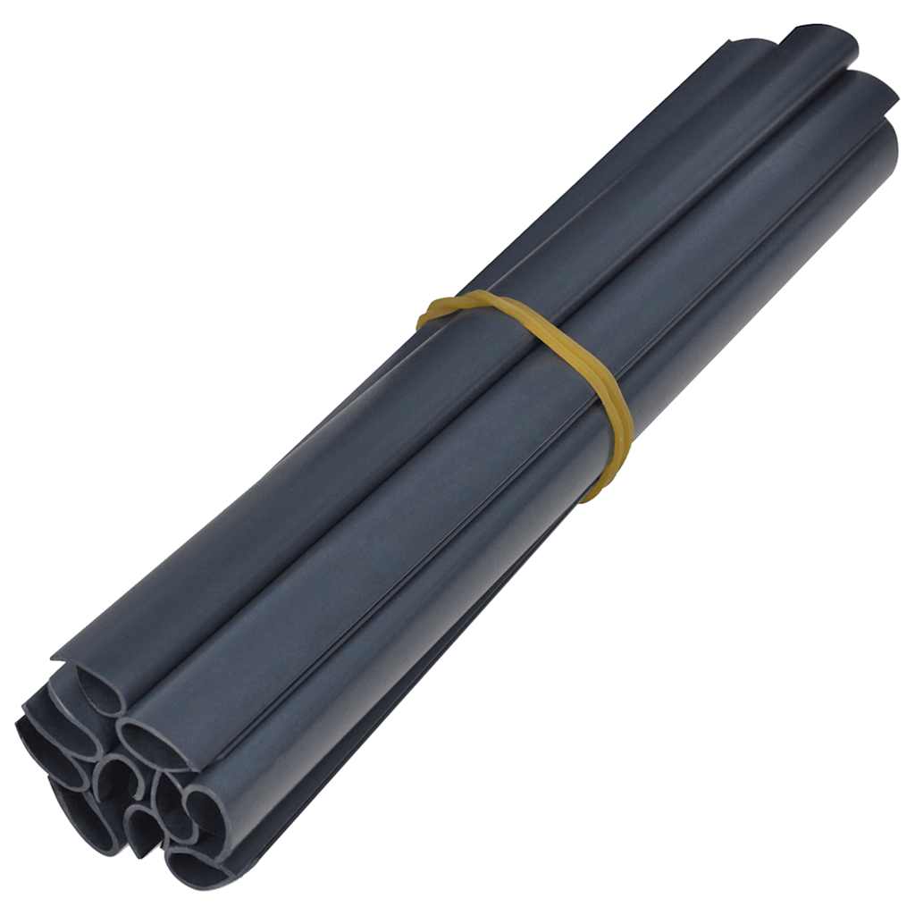 vidaXL Gartenzaun-Sichtschutz PVC 70×0,19 m Dunkelgrau