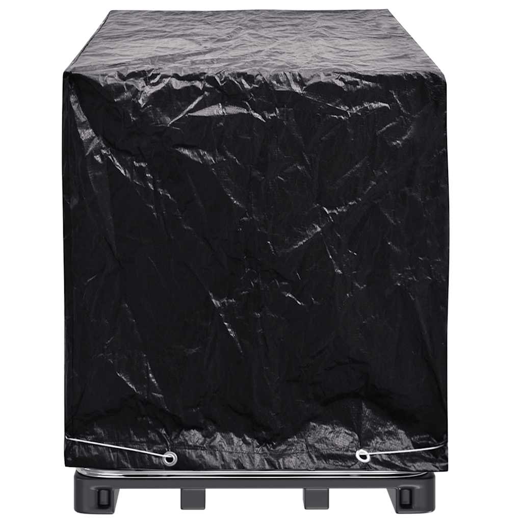 vidaXL Abdeckung für IBC-Tank 8 Ösen 116x100x120 cm