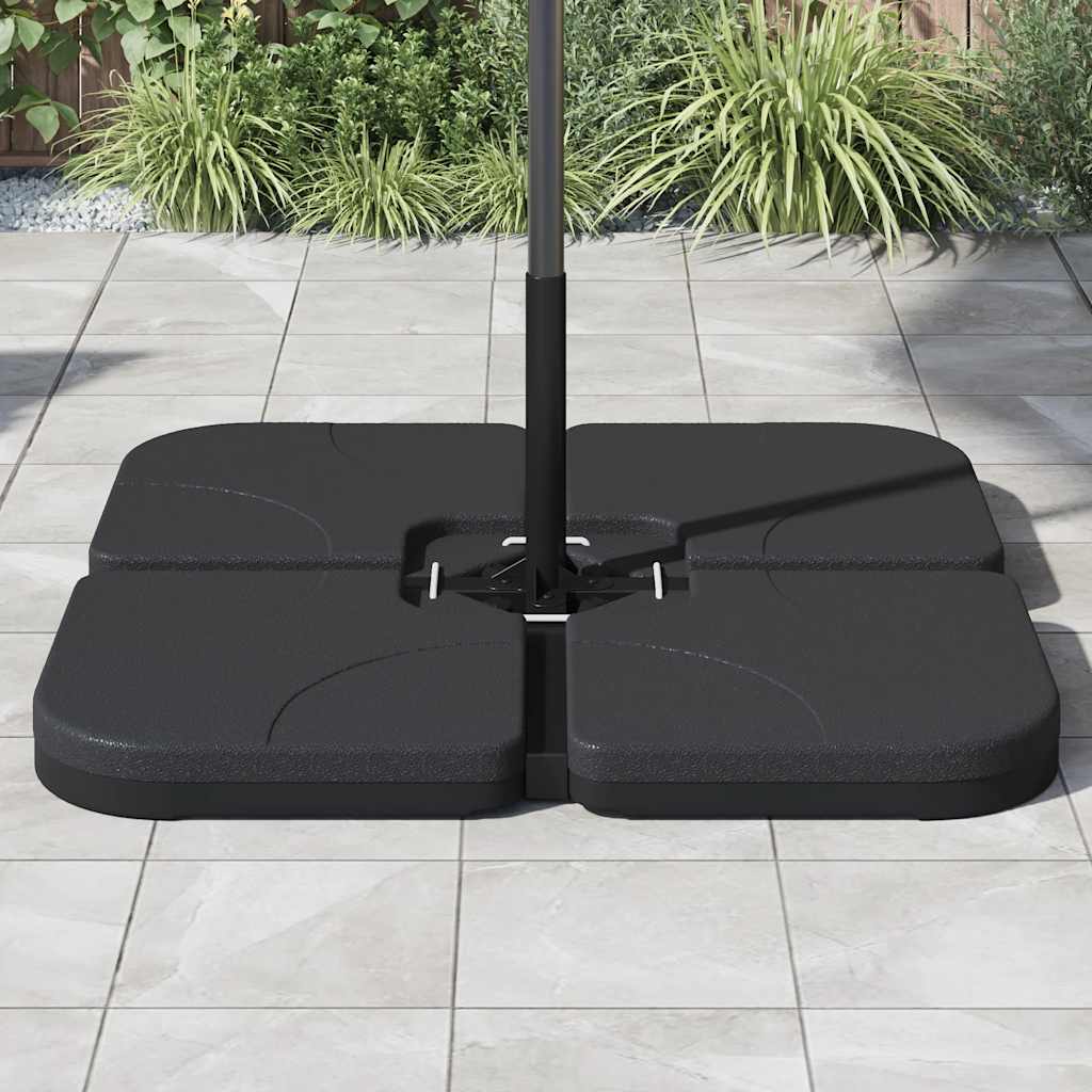 vidaXL Sonnenschirmständer Sand / Wasser 60 L