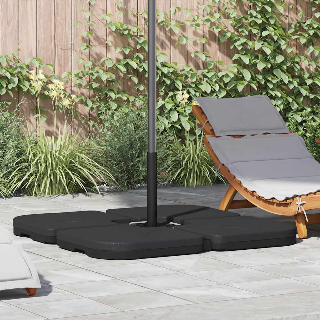 vidaXL Sonnenschirmständer Sand / Wasser 60 L
