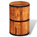 vidaXL Barhocker Raues Mangoholz