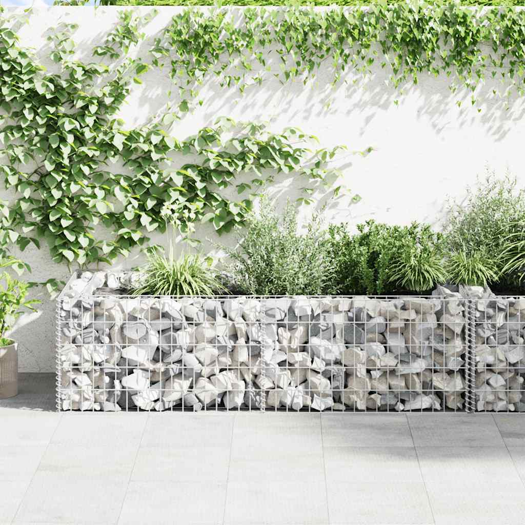 vidaXL Pflanzkübel Steinkorb 180×90×50 cm