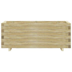 vidaXL Hochbeet 100x50x40 cm Holz Rechteckig
