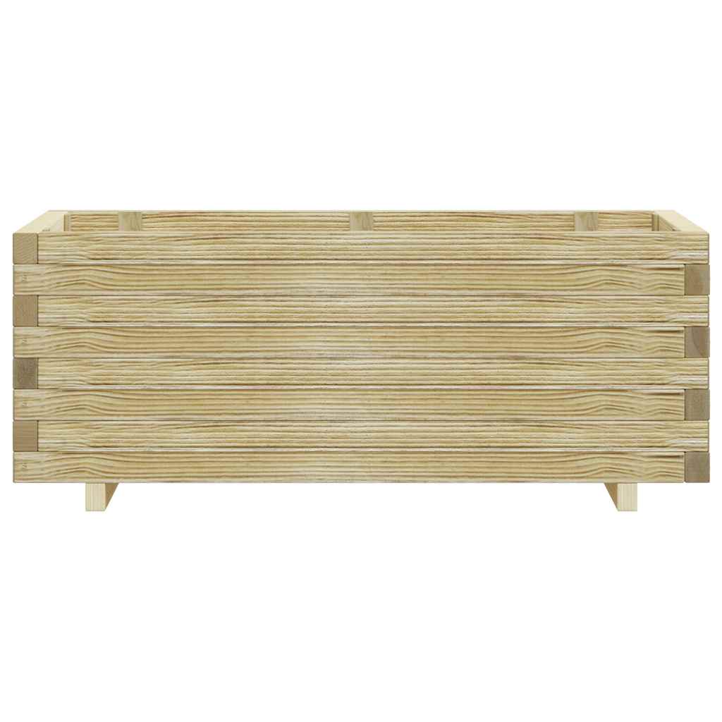 vidaXL Hochbeet 100x50x40 cm Holz Rechteckig