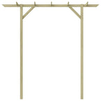 vidaXL Gartenpergola 205x40x203 cm Holz