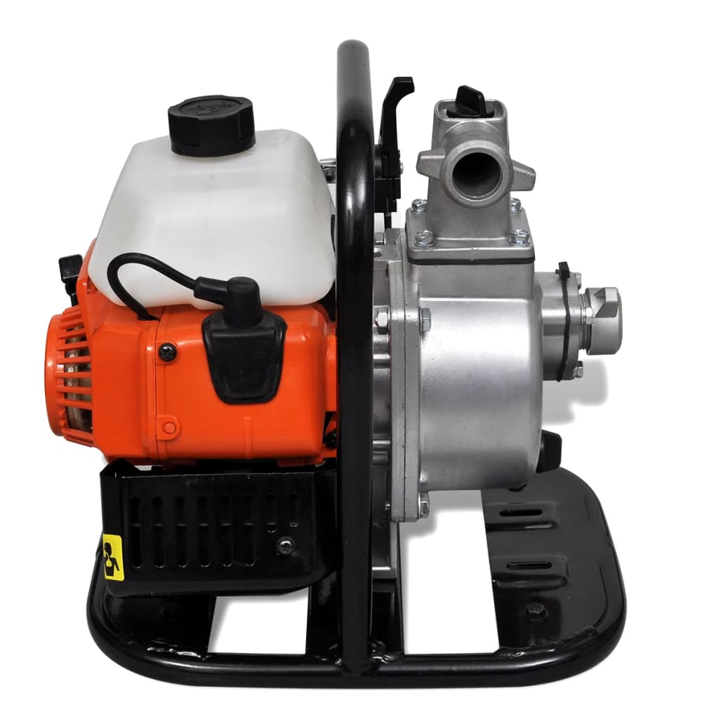 vidaXL Benzin-Wasserpumpe 2-Takt 1,2 kW 0,95 L