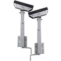 vidaXL Bootstrailer-Stützen Vollgummi 2er-Set 63 - 88 cm