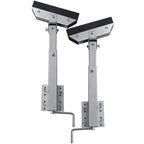vidaXL Bootstrailer-Stützen Vollgummi 2er-Set 63 - 88 cm