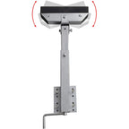 vidaXL Bootstrailer-Stützen Vollgummi 2er-Set 63 - 88 cm