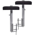 vidaXL Bootstrailer-Stützen Vollgummi 2er-Set 63 - 88 cm