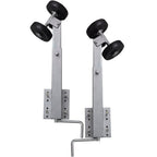 vidaXL Bootstrailer-Stützen Doppelrollen 2er-Set 59-84 cm