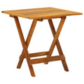 vidaXL Bistrotisch 46x46x47 cm Massivholz Akazie
