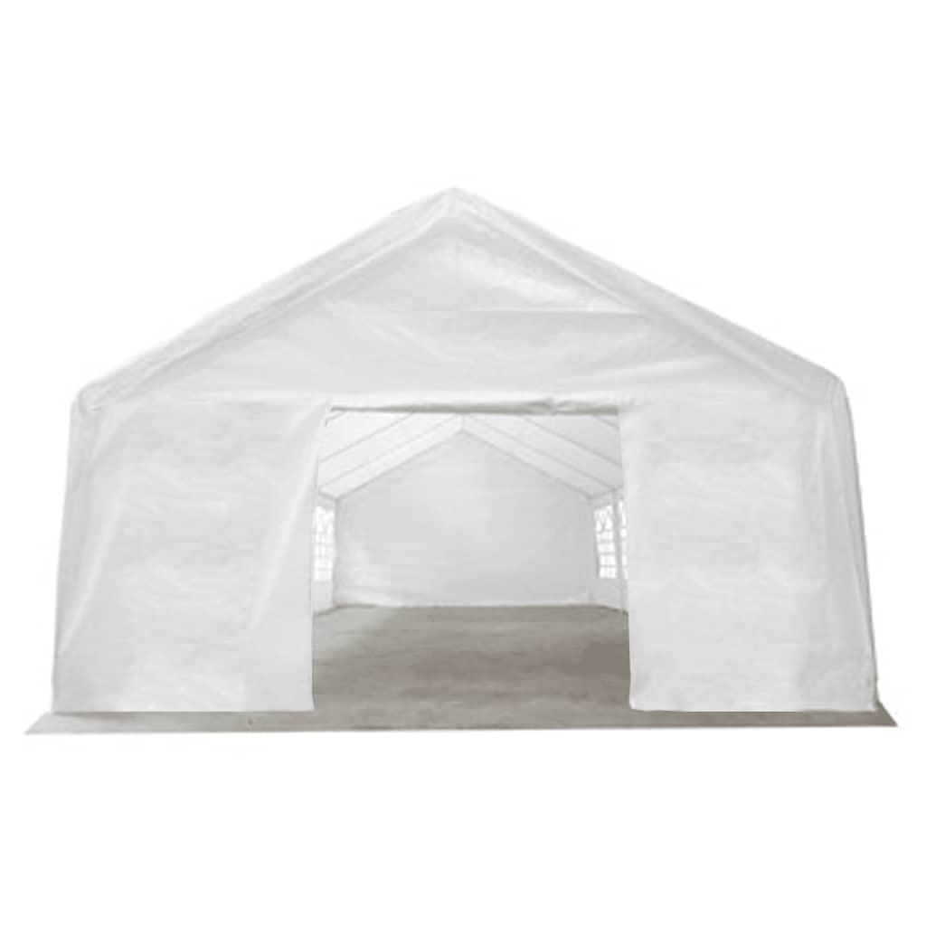 vidaXL | Zeltstoff ohne Gestell | Weiß 12 x 6 m PE