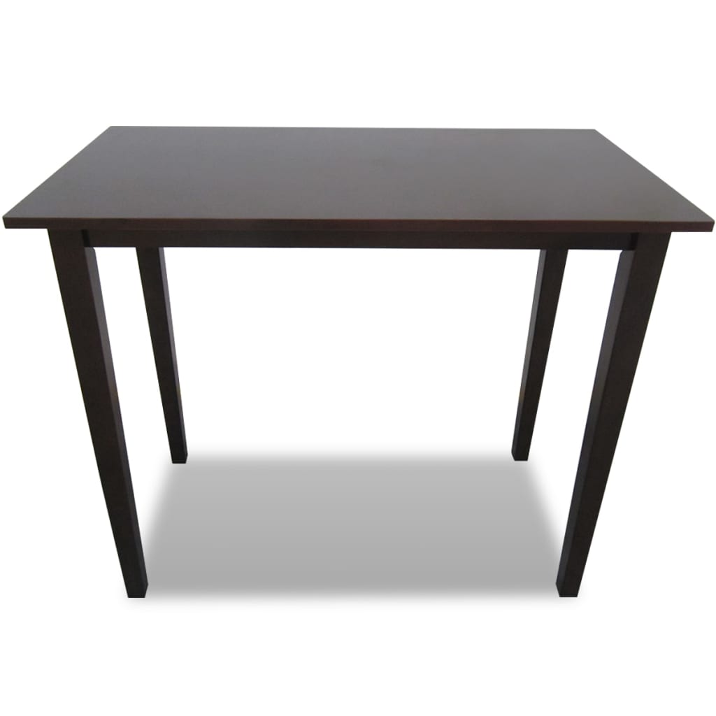 vidaXL Bartisch Holz Weiß