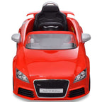 vidaXL Aufsitzauto für Kinder Audi TT RS mit Fernsteuerung Rot
