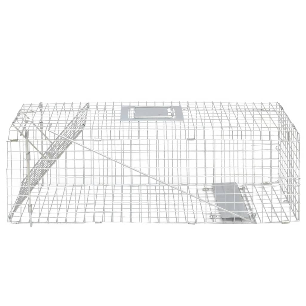 vidaXL Verzinkte Lebendfalle 80 cm