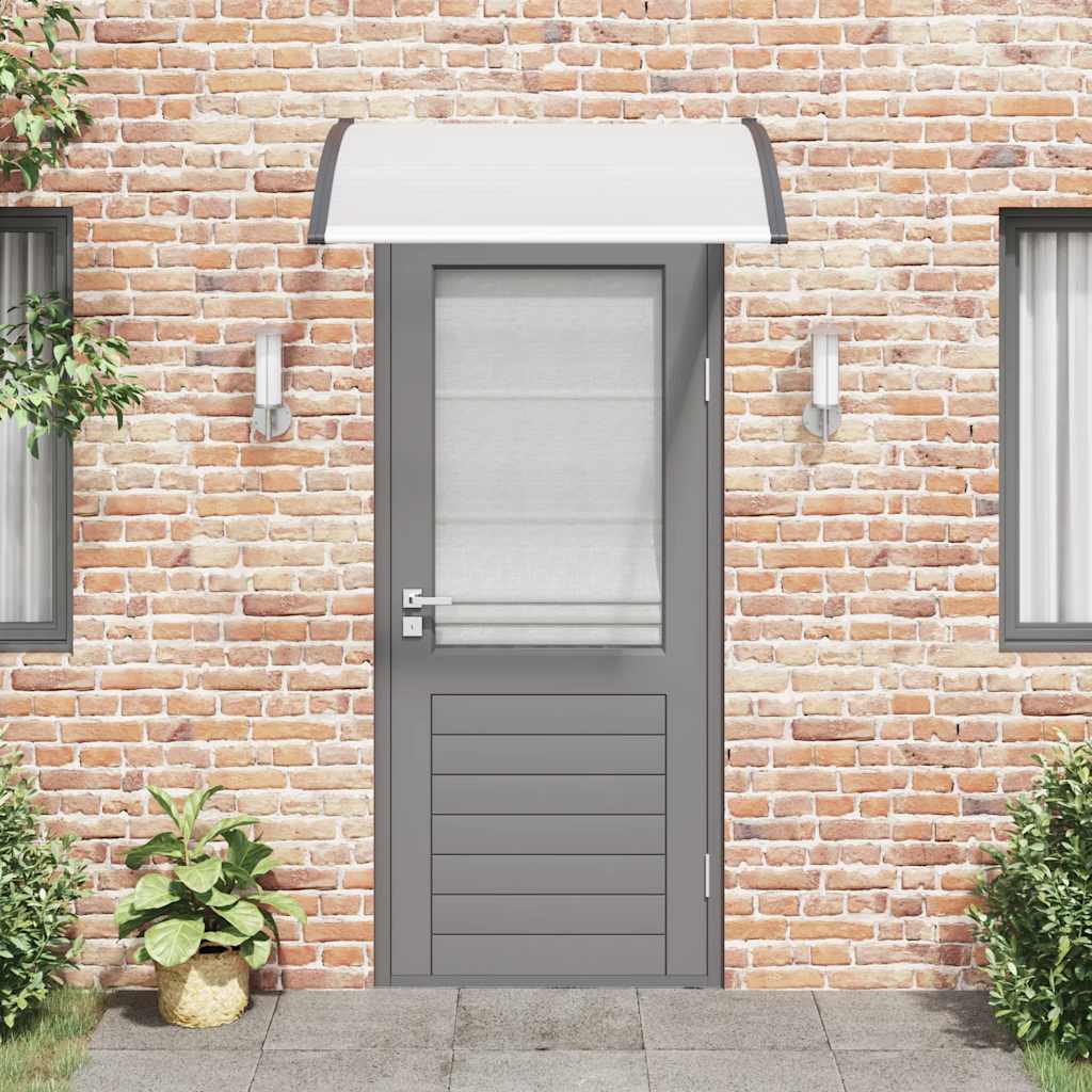 vidaXL Türvordach 120×100 cm PC
