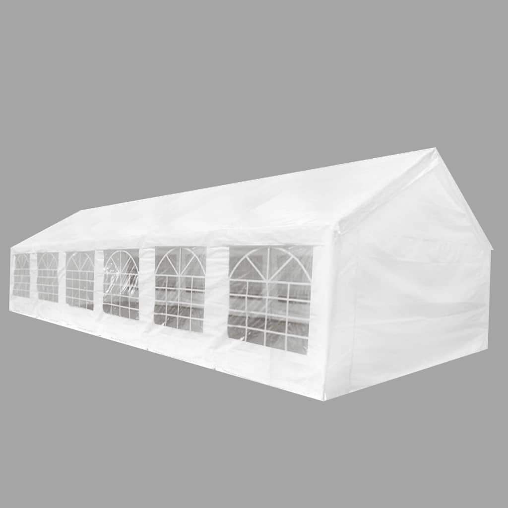 vidaXL Weißes Partyzelt 12 x 6 m