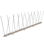 vidaXL 6-tlg. Vogelabwehr-Spikes-Set 3 m Kunststoff 2-reihig