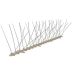 vidaXL 6-tlg. Vogelabwehr-Spikes-Set 3 m Kunststoff 4-reihig