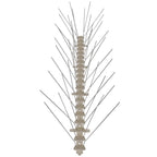 vidaXL 6-tlg. Vogelabwehr-Spikes-Set 3 m Kunststoff 4-reihig