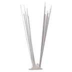 vidaXL 6-tlg. Taubenabwehr Spikes-Set Edelstahl 3 m 2-reihig