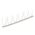 vidaXL 6-tlg. Vogelabwehr-Spikes-Set 3 m Edelstahl 5-reihig