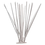 vidaXL 6-tlg. Vogelabwehr-Spikes-Set 3 m Edelstahl 5-reihig
