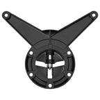 4x höhenverstellbares Tischbein Schwarz 710 mm