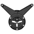4 höhenverstellbare Tischbeine Schwarz 870 mm