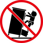 vidaXL Nachttisch mit 3 Schubladen Grau und Braun